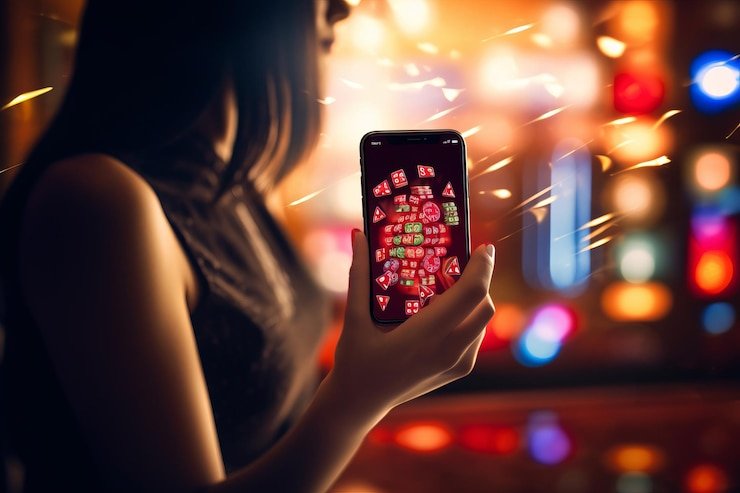 Notifikasi push barak4d untuk update permainan dan promosi Notifikasi push barak4d di layar ponsel